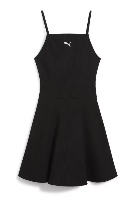 Разкроена рокля с лого