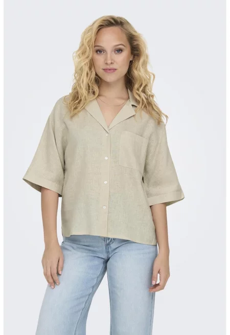 Риза с лен