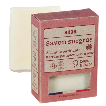 Сапун с бяла глина – Нежно почистване и свежест за лице и тяло, 100 g