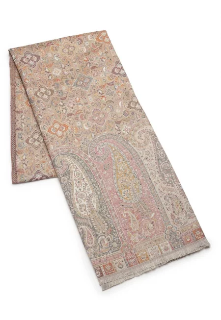 Шал Jamawar с мотиви