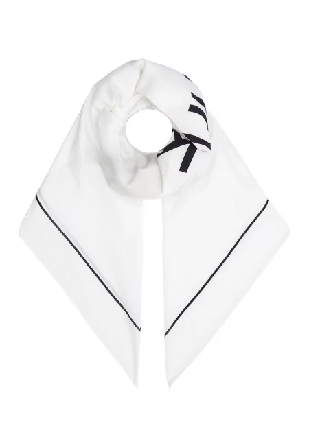 Шал от органичен памук с лого