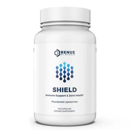 NAD+ защита – липозомна формула SHIELD - Грижа за имунната система и ставите, 120 капсули за 2 месеца прием