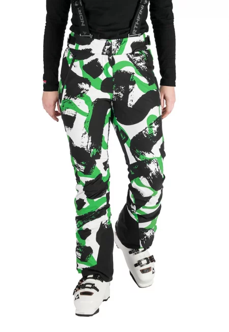 Ски панталон с принт и тиранти