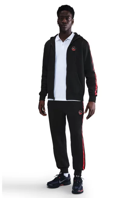 Скосен спортен панталон с миди талия