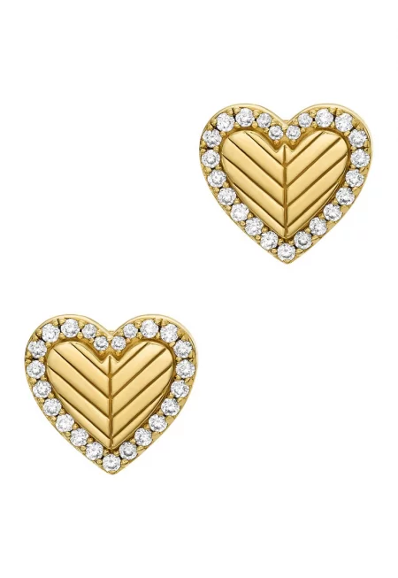 Сребърни обеци с циркони