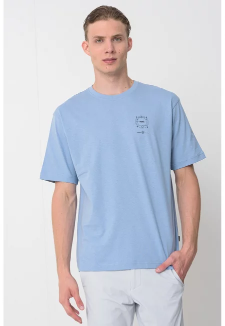 Тениска от памук с лого