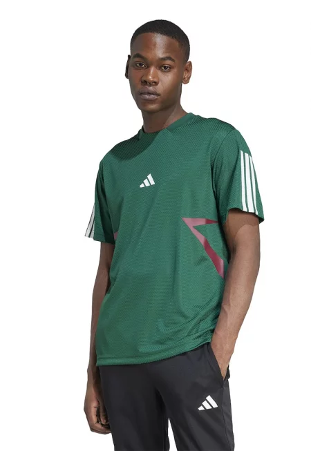 Тениска с овално деколте и лого