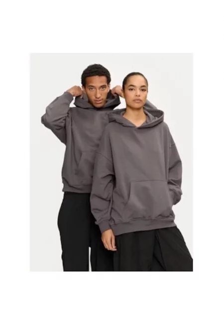 Унисекс блуза -  304683633 - Памук - L INTL - Сива