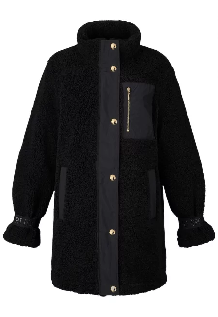 Яке с джобове - Черен