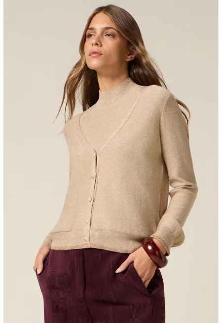 Жилетка с шпиц - Камел