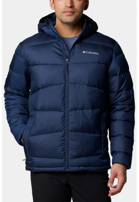 Зимно яке Fivemile Butte II с качулка - Тъмносин