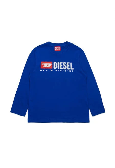 Блуза Tdrops с овално деколте и лого