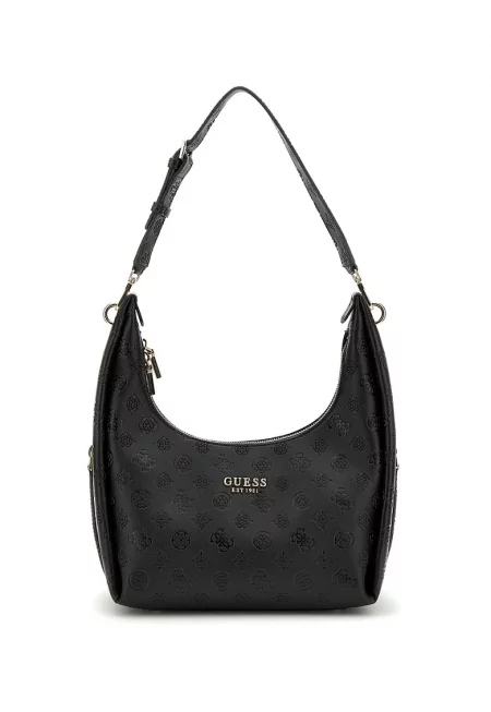 Чанта Хобо с регулируема презрамка и лого