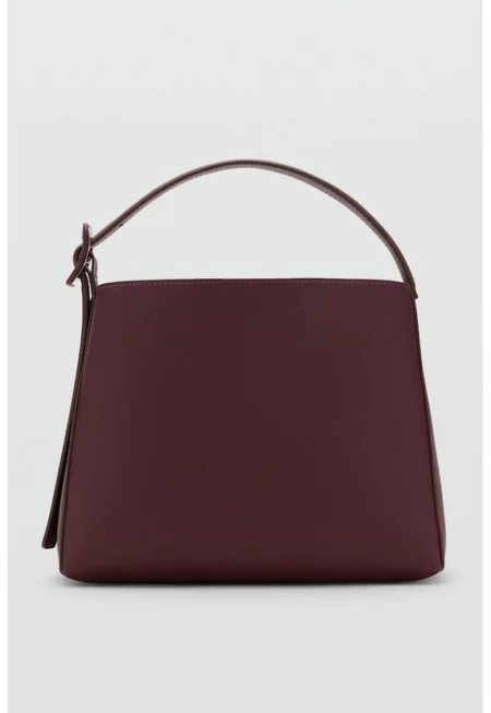 Чанта за рамо от еко кожа с отделяща се презрамка