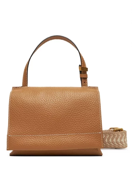 Дамска чанта  BS 11335 TKL-NAETN - Естествена кожа - Кафяв