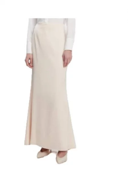 Дамска пола  полиестер - бежово