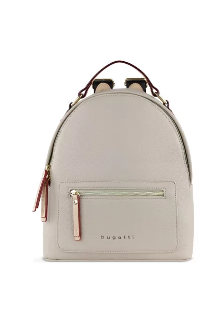 Дамска раница - колекция  Ella - екологична кожа - Бежов