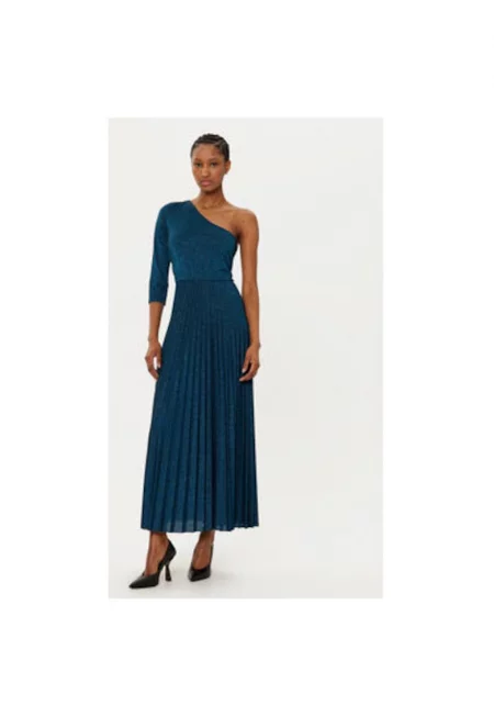 Дамска рокля - Ринасименто - 305119230 - Полиестер - Син