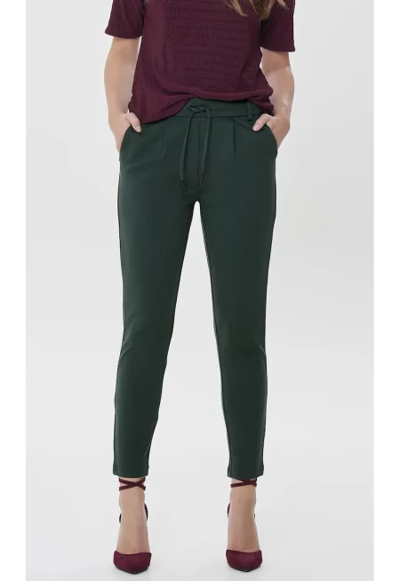 Елегантен панталон -  Вискоза - Зелен