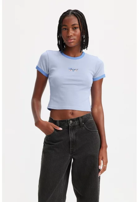 Къса тениска по тялото Youth