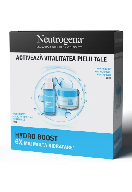 Комплект ®Hydro Boost: Ултра хидратиращ серум - 30 мл + Хидратиращ гел за нормална и комбинирана кожа - 50 мл