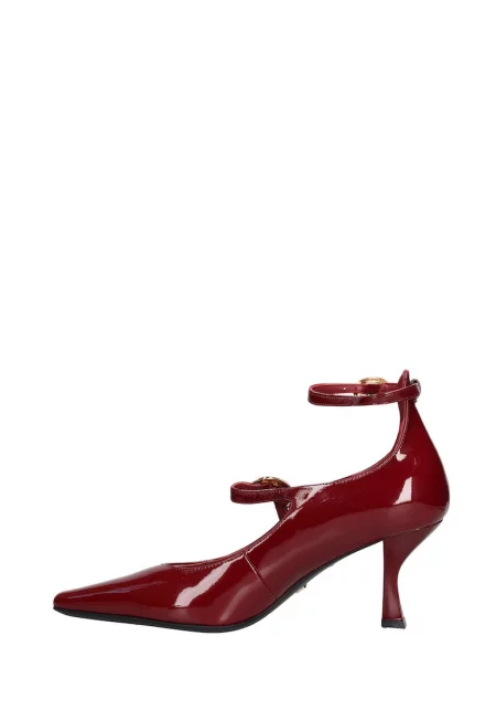 Кожени обувки Calliope Lux с тока