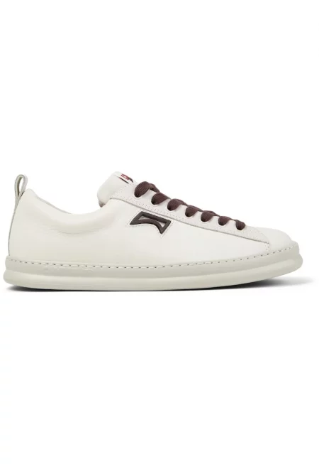 Кожени спортни обувки Runner Four - Бял