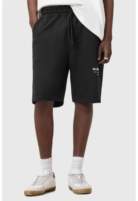 M002TC - Бермуди с регулируема талия - Черен