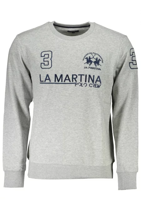 Мъжка блуза -  88% памук - 12% полиестер - сива - XMF310-FP112 - Сив