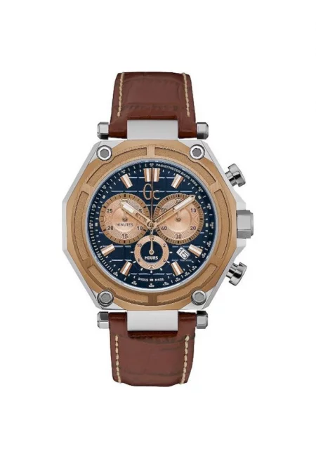 Мъжки часовник -  X10005G7S - Кафяв - Сребрист