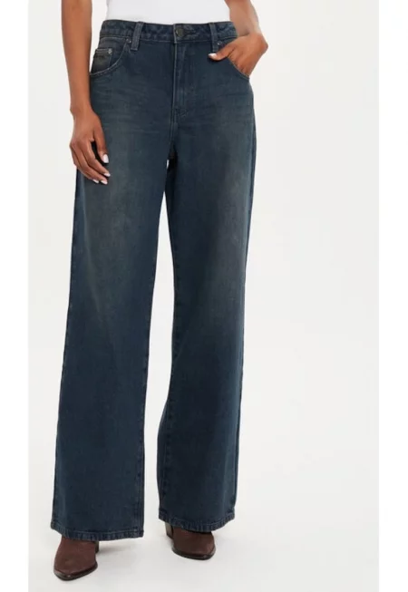 Мъжки дънки - една чаена лъжичка - Памук - Тъмносин