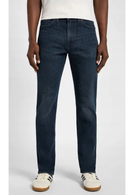 Мъжки дънки  Extreme Motion - памук/полиестер/еластан - тъмносини -