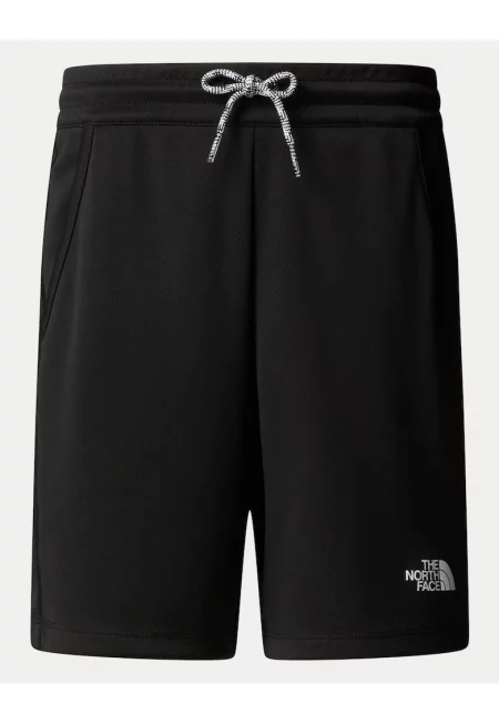 Мъжки шорти -  рециклиран полиестер - черни