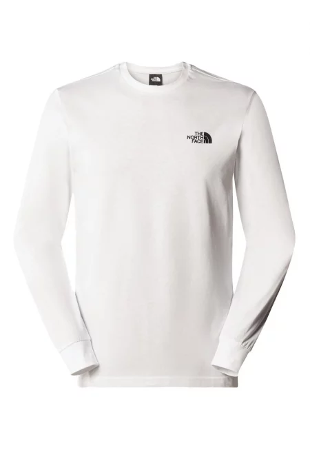 Мъжки суитшърт -  REDBOX - памук - бял -