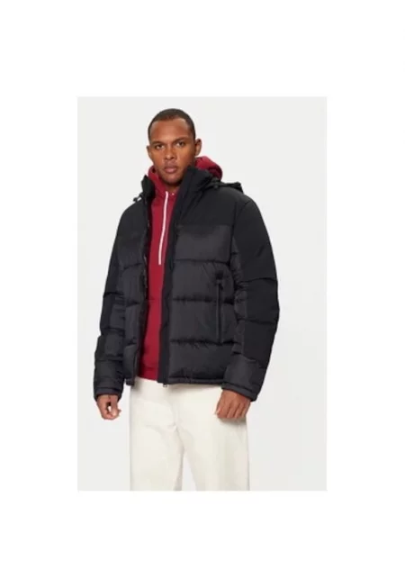 Мъжко яке -  304699740 - Полиамид - Черно - Черен