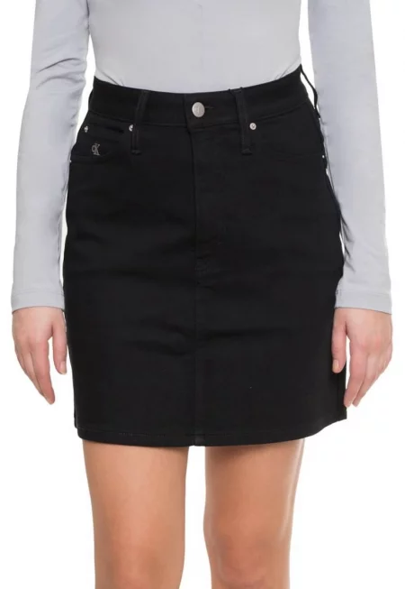 Мини пола  J20J217490 - Черен