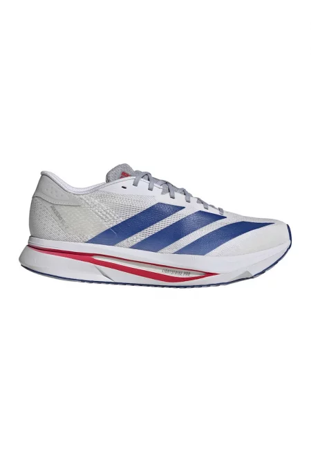 Обувки за бягане Adizero SL2 - Светло сив/Кралско Синьо