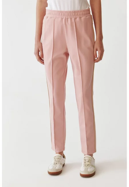 Панталон Lamiko със стеснен крачол - Пастелнорозов