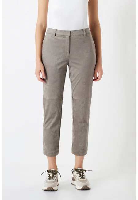 Панталон над глезена - Tъмносив