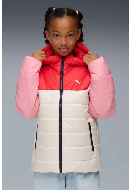 Подплатено зимно яке с качулка