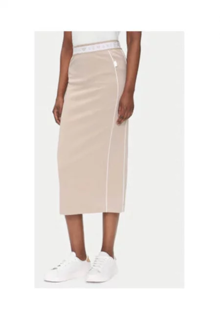 Пола - Emporio Armani  бежова - 50% полиестер - 24% памук - 23% модал - 3% еластан