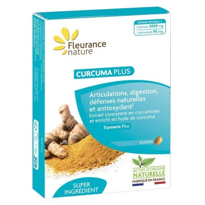 При възпаление и болка - Куркума - Curcuma Plus, 100 mg x 15 таблетки
