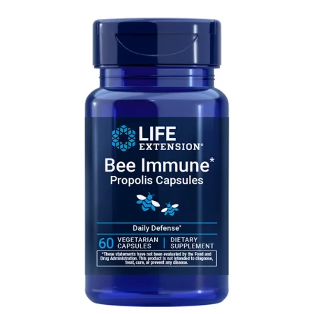 Прополис – Подкрепа на имунната система при настинки, 200 mg, 60 веган капсули