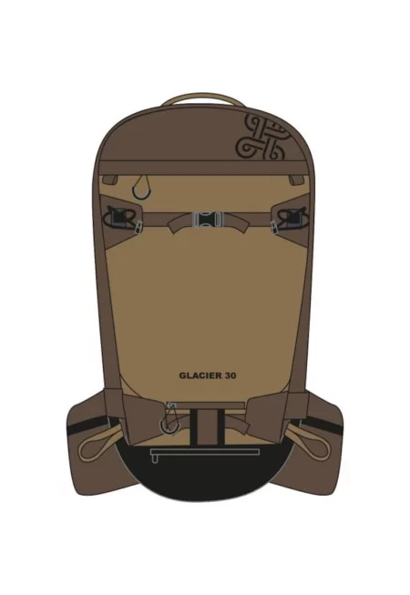 Раница  Glacier - Бежов