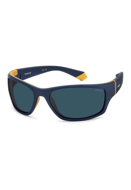 Слънчеви очила с поляризирани лещи - 65995 - Жълт/Тъмносин