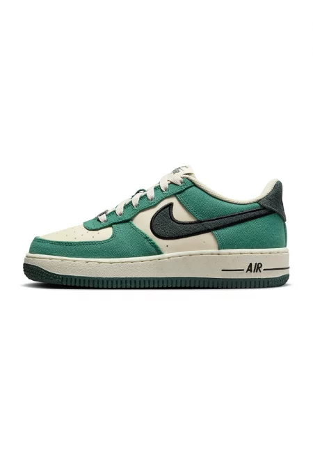 Спортни обувки Air Force 1 с контрасти - Зелен/Крем