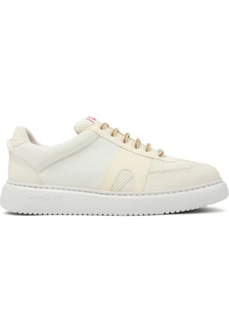 Спортни обувки Runner K21 с велур - Бял