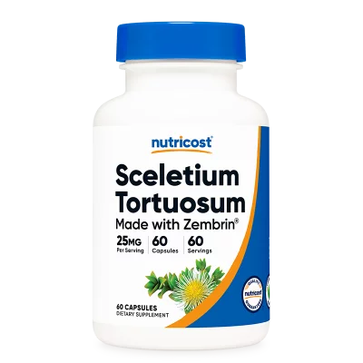Стрес и тревожност - Zembrin (Sceletium tortuosum), 25 mg x 60 капсули