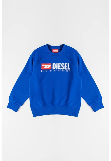 Суитшърт с памук с лого