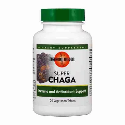 Супер Чага – антиоксидантна и имунна защита, 900 mg, 120 таблетки